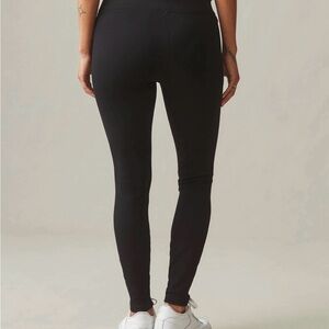 American Giant Black High-Waist Slim pant Leggings NWOT